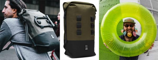 Chrome Rucksack "Urban Ex Rolltop": Mitnehmen was geht