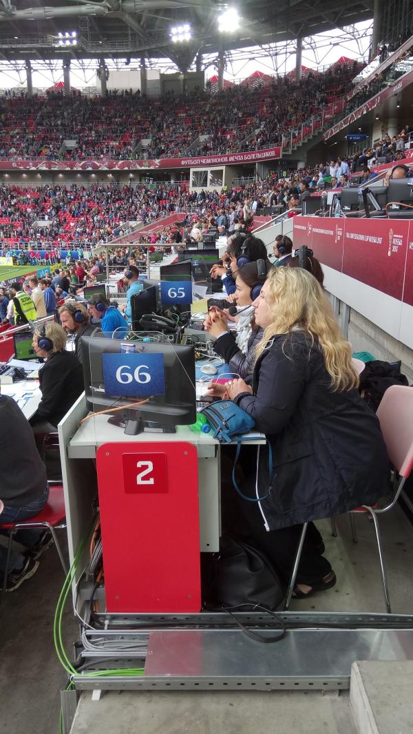 Fußball-WM mit TV-Übertragungstechnik aus Niefern-Öschelbronn  