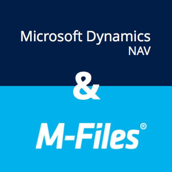 Konnektor integriert M-Files mit Microsoft Dynamics NAV