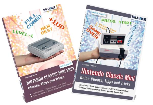 Tipps und Tricks zu SNES Mini und NES Mini: Handbücher zu den Retro-Konsolen von Nintendo