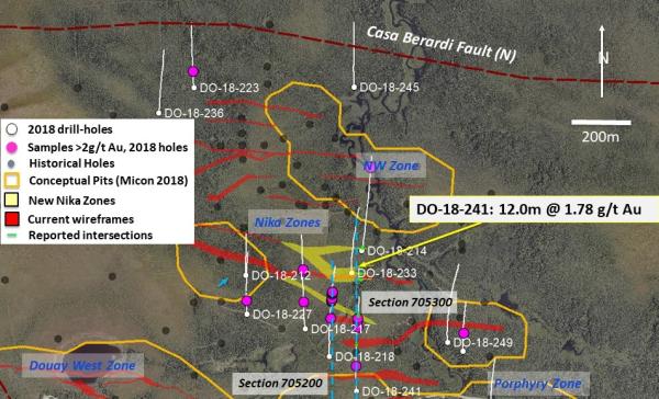 Maple Gold Mines erweitert hochgradige Vererzung der Nika Zone