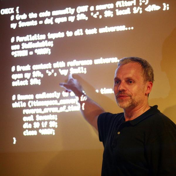 Australische Programmier-Koryphäe Damian Conway am 11.09. zu Gast an der Universität Erlangen-Nürnberg