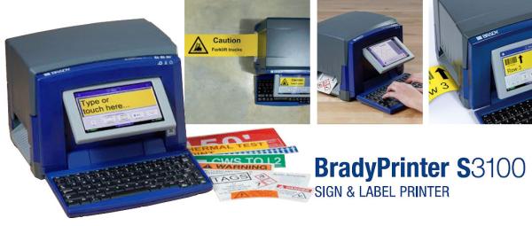 BradyPrinter S3100: Nachfolger des Brady BBP31 Schilderdruckers