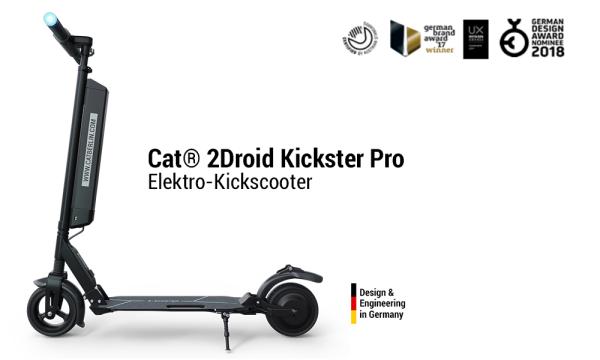 Cat® Berlin Elektro-Scooter - Neuentwicklung zum Sonderpreis. Mach deine Stadt mobil - Aktion.