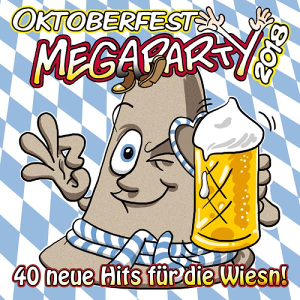 Oktoberfest CD "Oktoberfest Megaparty 2018 - 40 neue Hits für die Wiesn!"
