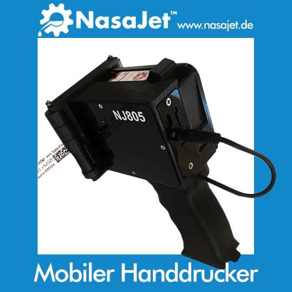 Handbeschriftungsgerät für Produktion, Versand und Handel - der Nasajet Handdrucker