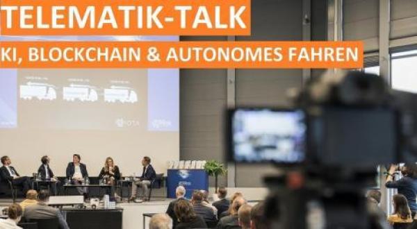 Jetzt anschauen: Telematik-Talk zu den Themen KI, Blockchain und autonomes Fahren