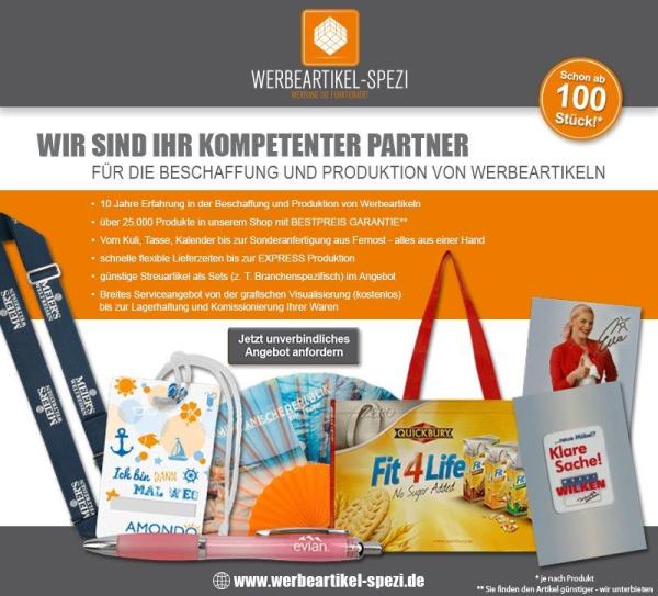 Werbeartikel-Spezi - Werbung die funktioniert!