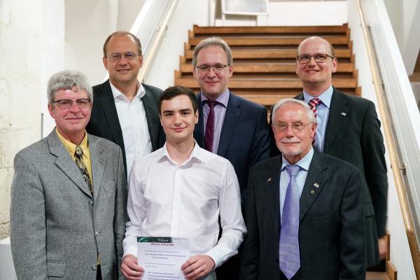 Verleihung des IfKom-Preises 2018  an B. Eng. Christian Seebauer an der OTH Regensburg