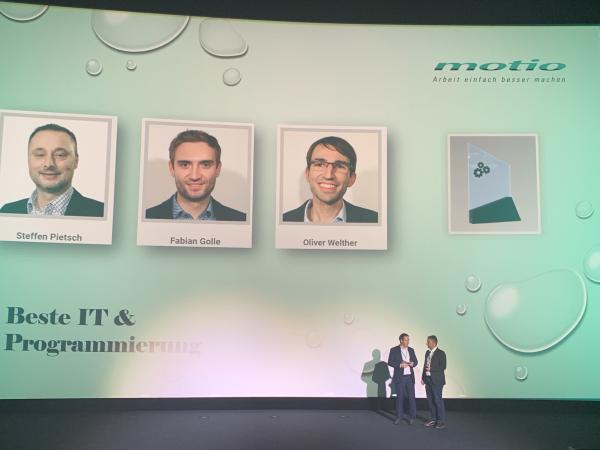 Motio präsentiert digitales System für Auszubildende