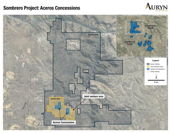 Auryn Resources sichert sich Schlüsseloption zum Sombrero Projekt