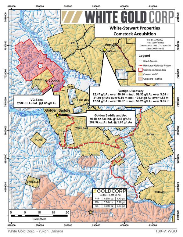 3D-Modell entdeckt Höhergradige Zone bei Maple Gold und White Gold kauft Liegenschaft zu