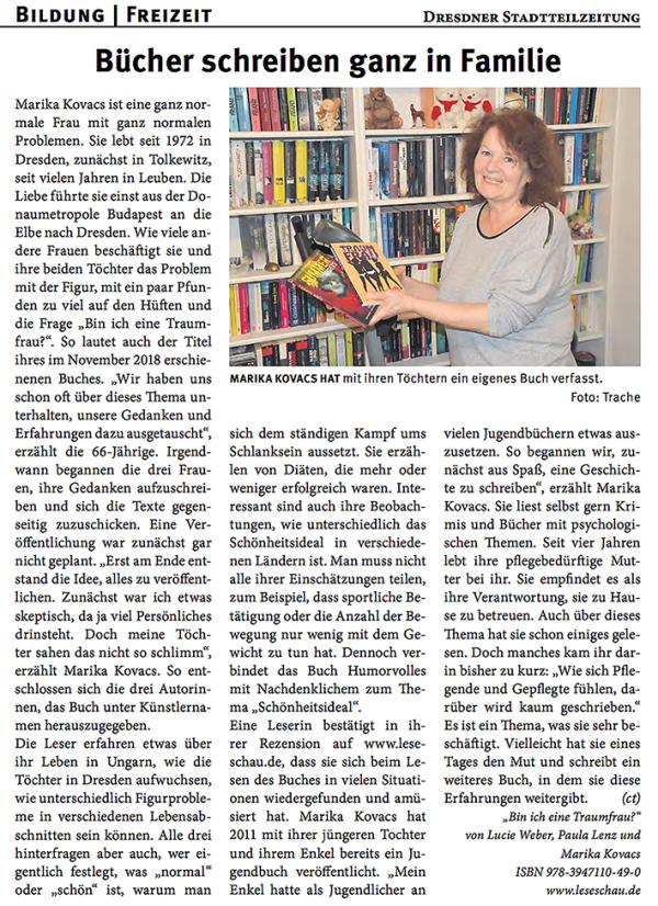 Traumfrau im Interview