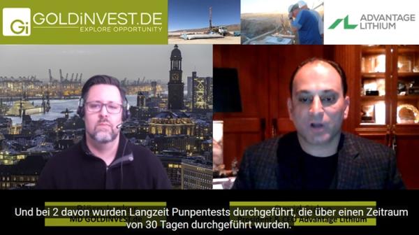 Exklusiv-Interview Advantage Lithium: 2019 soll entscheidenden Fortschritt bringen.