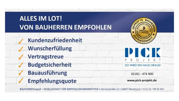 PICK PROJEKT GMBH - Seit Jahren konstante Qualität am Bau