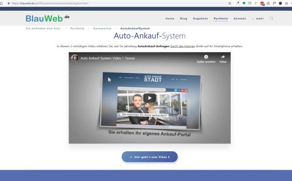 Produktvorstellung: Auto-Ankauf-System