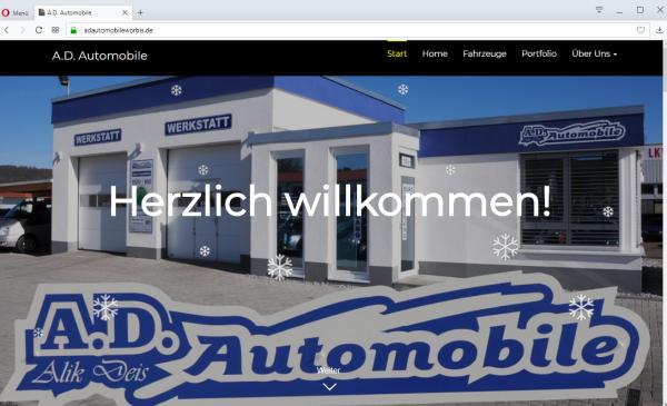 A.D. Automobile ab jetzt bei cmsGENIAL