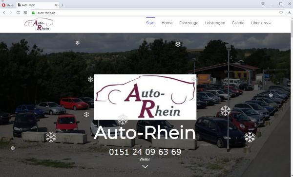 Auto-Rhein ab jetzt bei cmsGENIAL