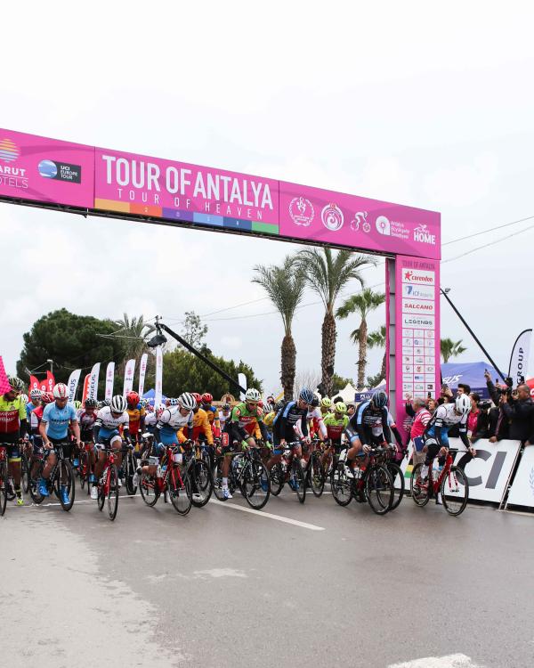 Radsportteams aus der ganzen Welt werden auf der Tour of Antalya AKRA 2019 antreten