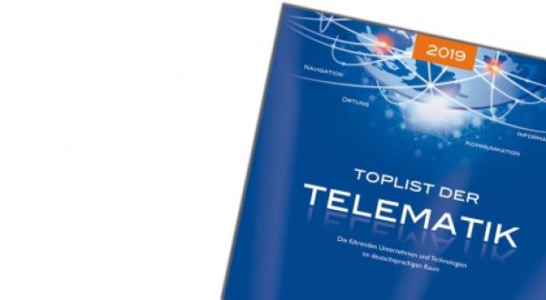 Fakten und Trends der Telematik-Branche im neuen Buch "TOPLIST der Telematik 2019"