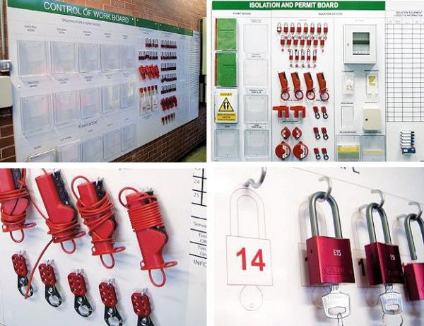 Shadowboards für Lockout-Tagout Systeme nach Lean-Prinzip