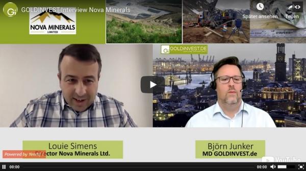 Nova Minerals: "Das Goldprojekt Estelle hat gewaltige Ausmaße"