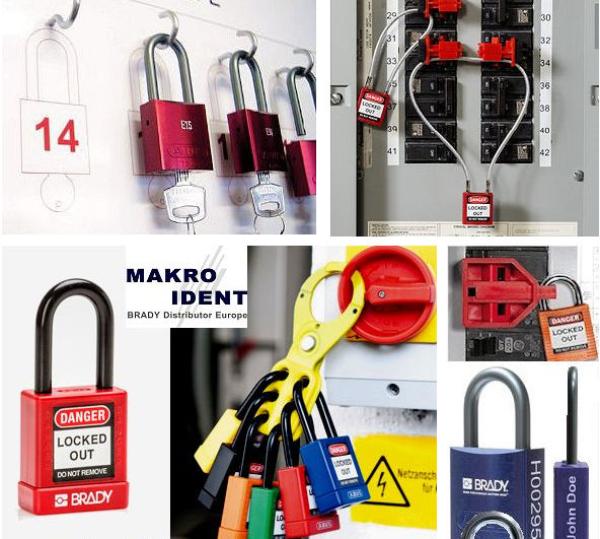 Sehr zuverlässige Sicherheitsschlösser für Lockout-Tagout Programme