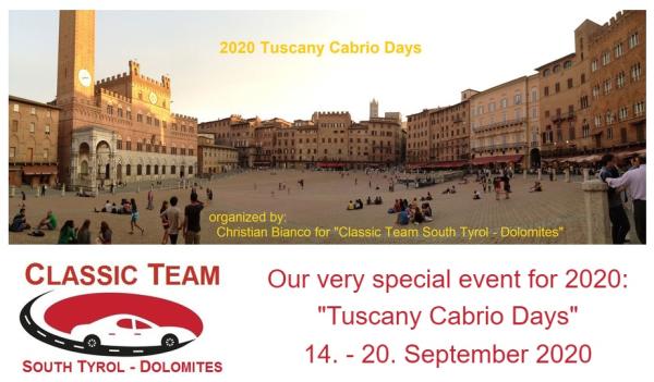 2020 Tuscany Cabrio Days