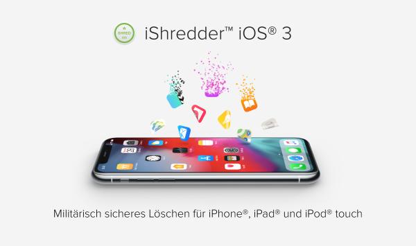 Vor der Weitergabe das iPhone sicher löschen mit iShredder iOS