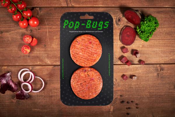 Pop-Bugs-Burger: der Klassiker nachhaltig interpretiert