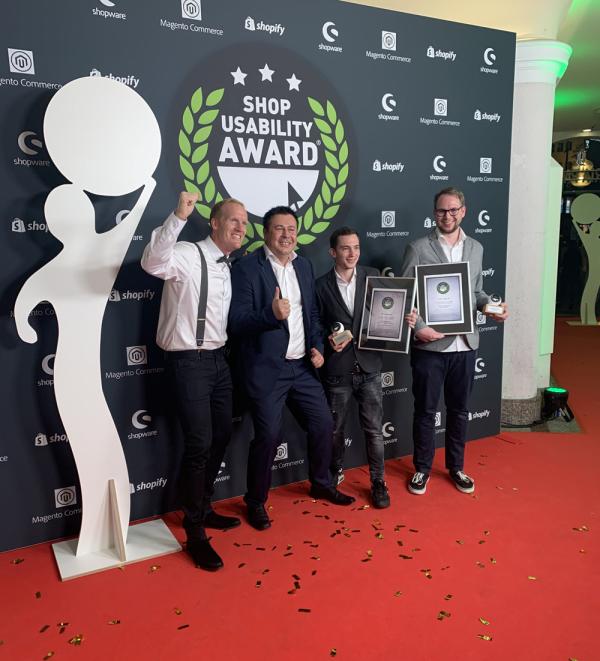 Shop Usability Award 2019 verliehen