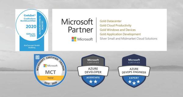 Neue Zertifikate von Microsoft und Crefozert für AixConcept
