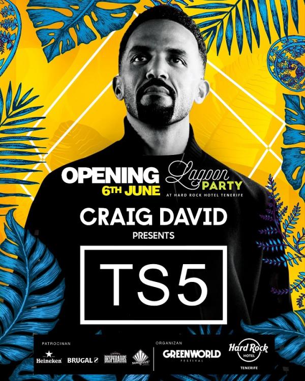 Craig David ist Headliner im Hard Rock Hotel Tenerife