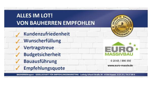 EURO MASSIVBAU GMBH, Duisburg: Qualitäts- und Serviceleistung auch 2020 wieder auf Top-Niveau