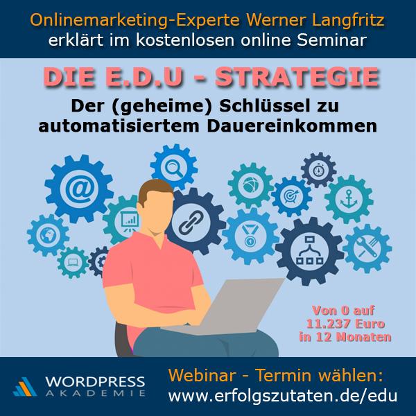 Die Basis für erfolgreiche online Unternehmer ist die Marketing Ausbildung