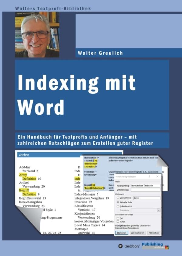 Indexing mit Word - Ein Handbuch für Textprofis und Anfänger