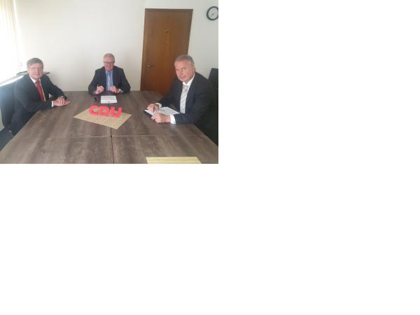 Entwurf eines neuen Telekommunikationsgesetzes - IfKom im Gespräch mit Bundestagsabgeordneten Reinhold Sendker