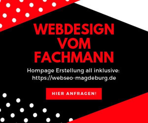 Professionelles Webdesign Magdeburg zu Bestpreisen