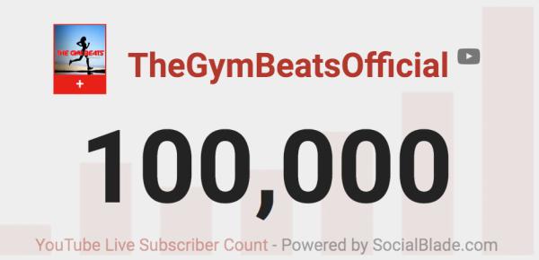 THE GYM BEATS - 100.000 Abonnenten auf YouTube erreicht
