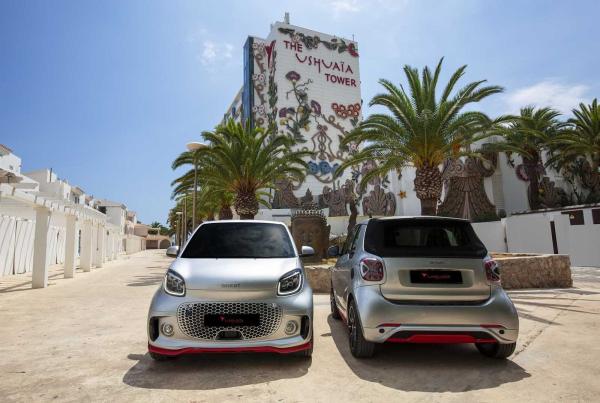 Ushuaïa Ibiza launcht smart-Elektroauto: smart fortwo EQ Ushuaïa Limited Edition 2020