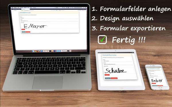 Professionelle Online-Formulare ganz einfach selbst gemacht - DA-FormMaker 4.11!