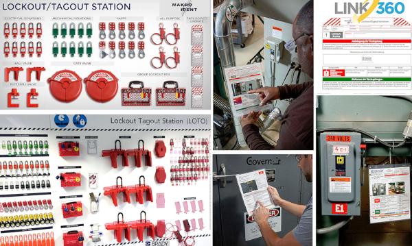 Lockout / Tagout Shadowboard für hohe Sicherheit am Arbeitsplatz