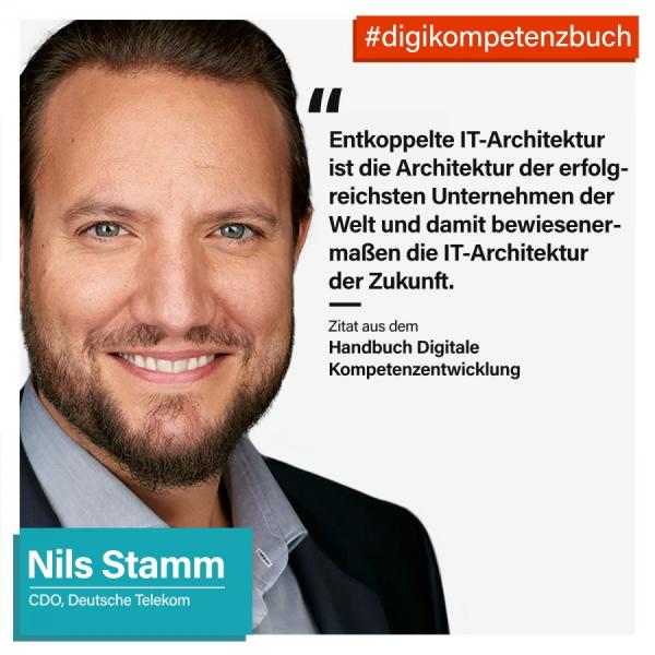 Neu! Erfolgsanleitung zur digitalen Transformation & Kompetenzentwicklung von Nils Stamm, CDO Deutsche Telekom