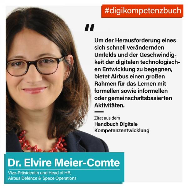 Neu!  Digitale Kompetenzentwicklung bei Airbus Defence and Space von Dr. Elvire Meier-Comte 