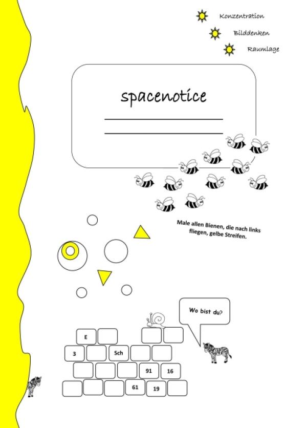 spacenotice - Arbeitsheft zum Konzentrations-Training