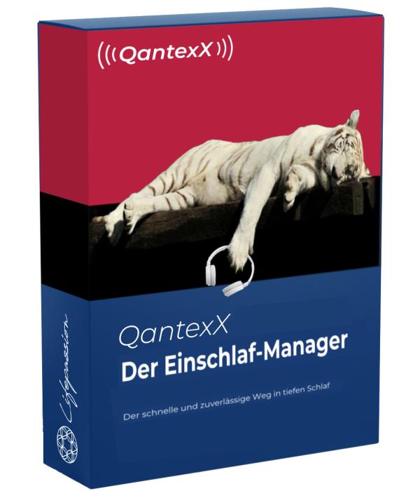 Garantiert gut einschlafen mit dem QantexX® Einschlaf-Manager