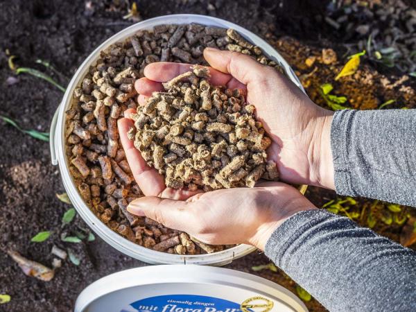 Bio-Dünger floraPell setzt auf Nachhaltigkeit