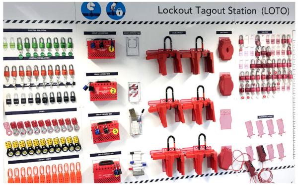 Lockout-Tagout Shadowboards:  Mehr Sicherheit am Arbeitsplatz