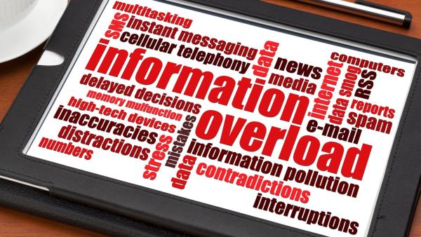 Information-Overload - die Probleme der neuen Informationsflut 