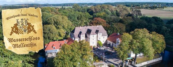 Usedomer Landleben genießen auf Wasserschloss Mellenthin